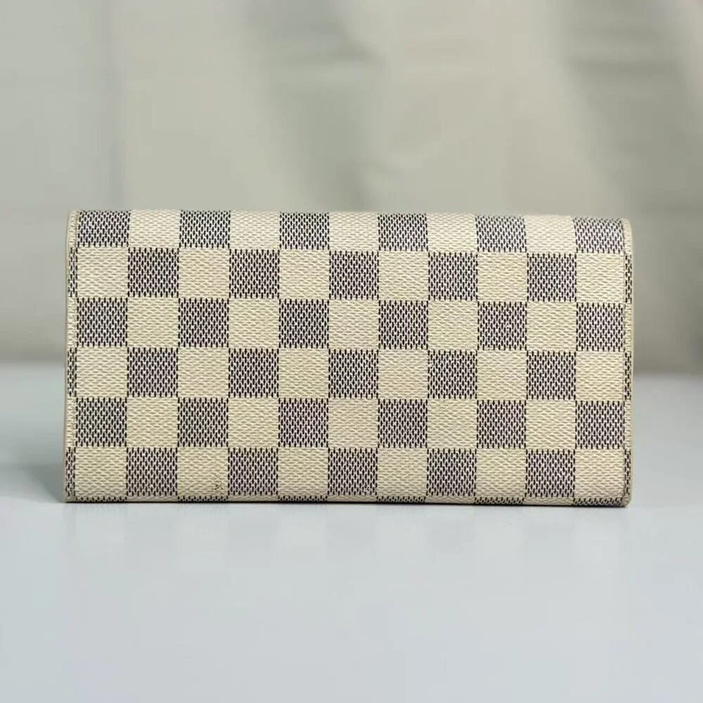 Louis Vuitton Emilie Wallet Damier Azur